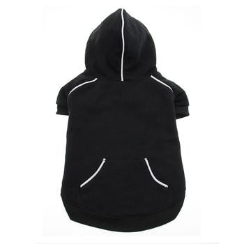 Sport Dog Hoodie by Doggie Design - Jet Black