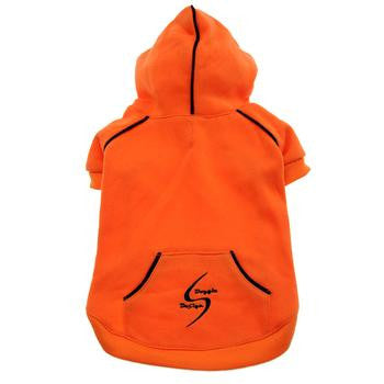 Sport Dog Hoodie - Orange Popsicle