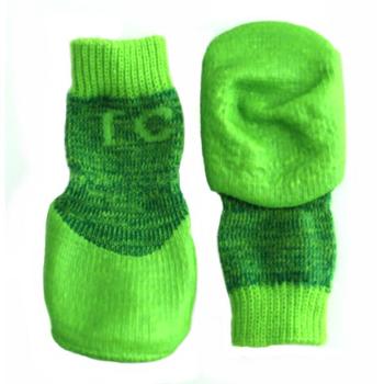 Sport PAWks Dog Socks - Lime Heather