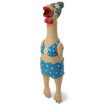 Squawker's Family Dog Toy - Grandma Hippie Chick