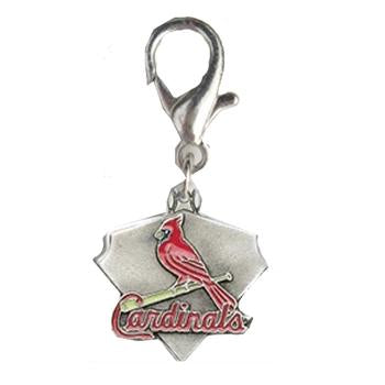 St. Louis Cardinals Pennant Dog Collar Charm