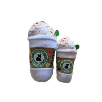 Starbarks Pupkin Spice Latte Plush Dog Toy