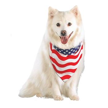 Stars and Stripes Patriotic Dog Bandana