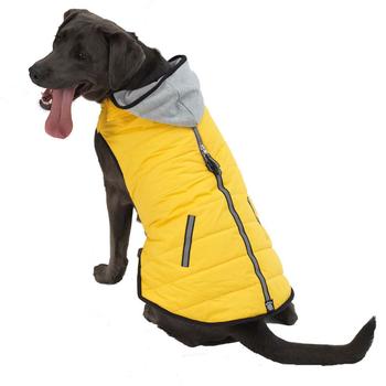 Stowe Puffer Dog Coat - Yellow