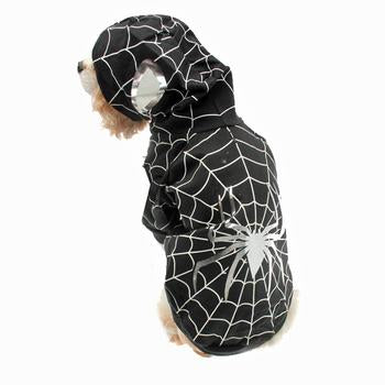 Superhero Dog Costume - Black Spider Dog