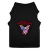 Support Our Troops Patch Dog Tank Top - Black