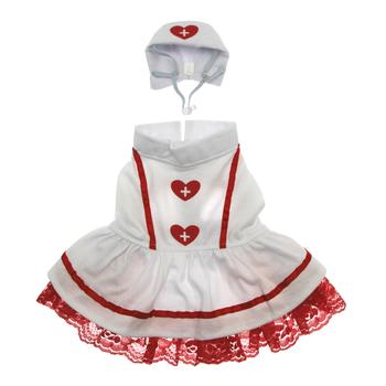 Sweet Heart Nurse Halloween Dog Costume