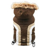 Swiss Alpine Ski Dog Vest by Hip Doggie - Brown