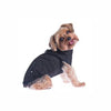 Techie Water-Resistant Harness Dog Coat - Black