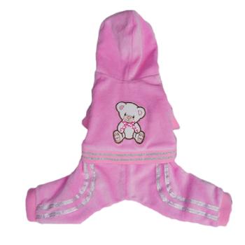 Teddy Dog Jumper - Pink