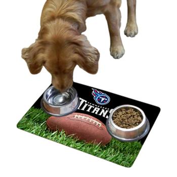 Tennessee Titans Pet Bowl Mat