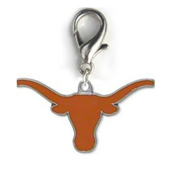 Texas Longhorns Dog Collar Charm