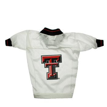 Texas Tech Dog Jersey - White