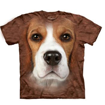 The Mountain Human T-Shirt - Beagle Face