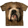 The Mountain Human T-Shirt - Bulldog Face