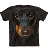 The Mountain Human T-Shirt - Dachshund Head