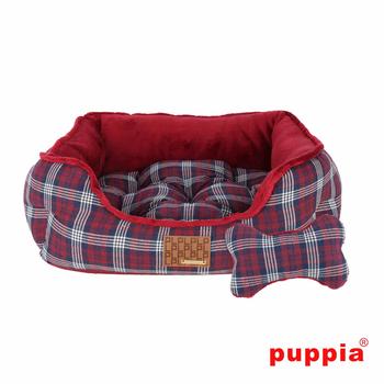 Theodore House Dog Bed by Puppia - Wine