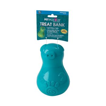 ThinkRageous Dog Treat Bank - Aqua