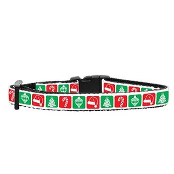 Timeless Christmas Nylon Safety Cat Collar