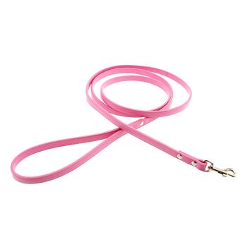 Town Leather Dog Leash by Auburn Leather - Pink