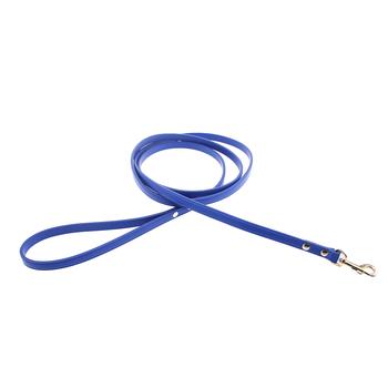 Town Leather Dog Leash by Auburn Leather - Royal Blue