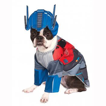 Transformers Deluxe Optimus Prime Halloween Dog Costume