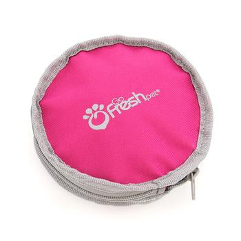 Travel Dog Bowl by GF Pet - Pink