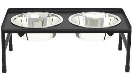 Tray Top Elevated Dog Bowl