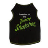 Invasion of the Treat Snatcher Dog Tank - Black