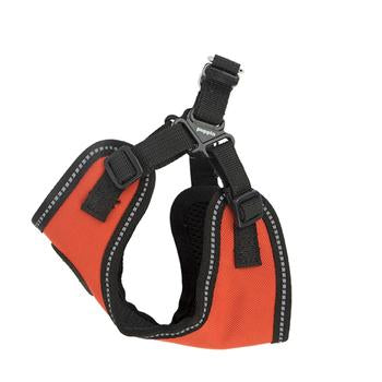 Trek Adjustable Step-In Dog Harness by Puppia Life - Orange