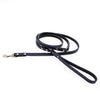 Tuscan Leather Dog Leash by Auburn Leather - Navy Blue