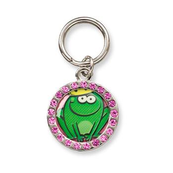 Unity Collar Charm by Doggles - Frog Prince w/ Crystals