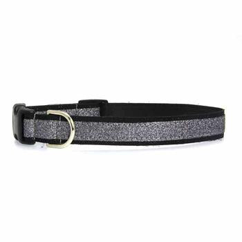 Urban Chic Glitter Dog Collar - Black