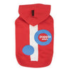 Valo Hooded Dog Shirt by Puppia - Red