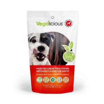 Vegalicious Healthy Chew Twig Sticks Dog Treat - Appleberry Burst