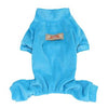 Velour Dog Pajamas by Parisian Pet - Blue