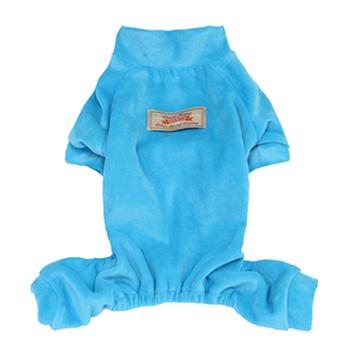 Velour Dog Pajamas by Parisian Pet - Blue