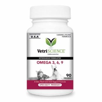 VetriScience Omega 3.6.9. Pet Gel Caps
