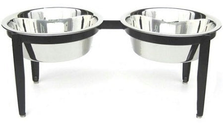 Visions Double Elevated Dog Bowl