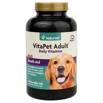 VitaPet Daily Adult Vitamins Dog Tablets by NaturVet