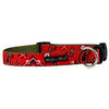 WaLk-e-Woo Bandana Dog Collar - Red