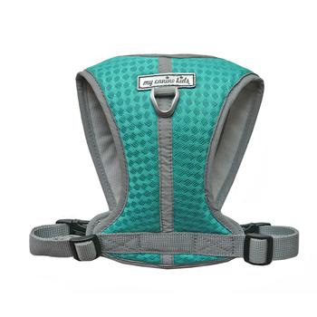 Walk-Fit Rugged Mesh Dog Harness by My Canine Kids - Turquoise