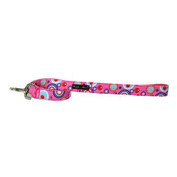 WaLk-e-Woo Martini Dog Leash - Pink