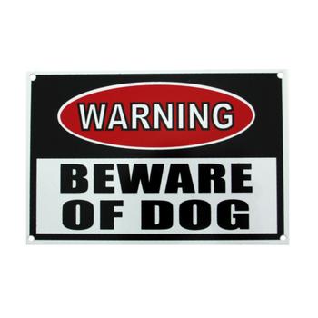 Warning Beware of Dog Sign