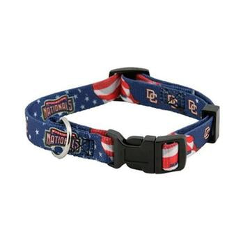 Washington Nationals Baseball Printed Dog Collar