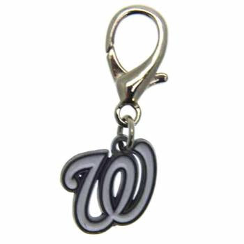 Washington Nationals Logo Dog Collar Charm