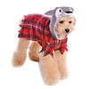 Werewolf Plaid Dog Hoodie by Dogo