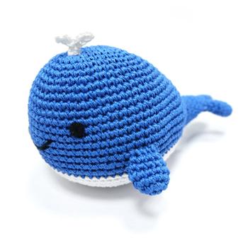 Whale Designed Crochet Dog Toy By Dogo