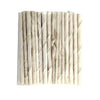 White Rawhide Twisted Sticks - 5"