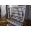 Wrought Iron Decor Dog Gate